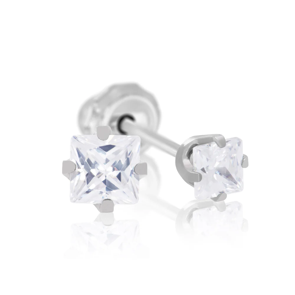 3mm Princess Cut CZ - 112